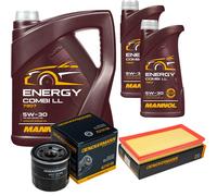 DENCKERMANN Controllo Set MANNOL Combi LL 5W-30 7L Per KIA Carens II 1.8 1.6