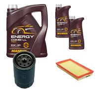 DENCKERMANN Controllo Set MANNOL Combi LL 5W-30 7L Per KIA Carens II 2.0