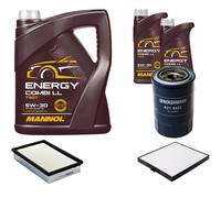 DENCKERMANN Controllo Set MANNOL Combi LL 5W-30 7L Per KIA Carnival II 2.9