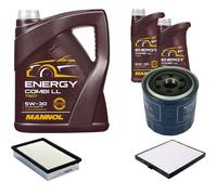 DENCKERMANN Controllo Set MANNOL Combi LL 5W-30 7L Per KIA Carnival II 2.9