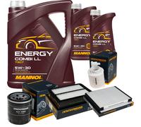 DENCKERMANN Controllo Set MANNOL Combi LL 5W-30 7L Per KIA Proceed 1.0 T-GDi
