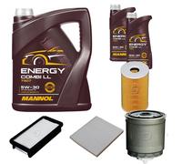DENCKERMANN Controllo Set MANNOL Combi LL 5W-30 7L Per KIA Rio II 1.5 CRDi