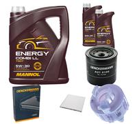 DENCKERMANN Controllo Set MANNOL Combi LL 5W-30 7L Per KIA Sorento II 2.4