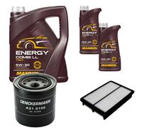 DENCKERMANN Controllo Set MANNOL Combi LL 5W-30 7L Per KIA Sportage 2.0I 16V