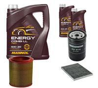 DENCKERMANN Controllo Set MANNOL Combi LL 5W-30 7L Per Lancia Kappa Coupe
