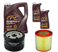 DENCKERMANN Controllo Set MANNOL Combi LL 5W-30 7L Per Lancia Lybra 1.8 16V