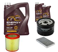 DENCKERMANN Controllo Set MANNOL Combi LL 5W-30 7L Per Lancia Lybra 1.8 16V
