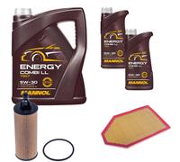 DENCKERMANN Controllo Set MANNOL Combi LL 5W-30 7L Per Lancia Thema 3.6