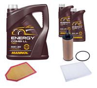 DENCKERMANN Controllo Set MANNOL Combi LL 5W-30 7L Per Lancia Thema 3.6