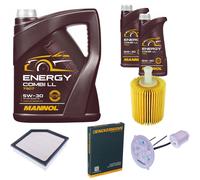 DENCKERMANN Controllo Set MANNOL Combi LL 5W-30 7L Per Lexus IS III 250