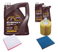 DENCKERMANN Controllo Set MANNOL Combi LL 5W-30 7L Per Lexus RX 450H AWD