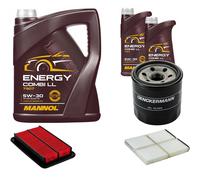 DENCKERMANN Controllo Set MANNOL Combi LL 5W-30 7L Per Mazda 626 V Station