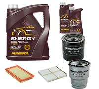 DENCKERMANN Controllo Set MANNOL Combi LL 5W-30 7L Per Mazda Premacy 2.0 TD