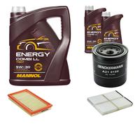 DENCKERMANN Controllo Set MANNOL Combi LL 5W-30 7L Per Mazda Premacy 2.0 TD