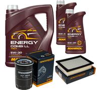 DENCKERMANN Controllo Set MANNOL Combi LL 5W-30 7L Per Mazda Tribute 2.0 4WD