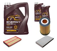 DENCKERMANN Controllo Set MANNOL Combi LL 5W-30 7L Per Mercedes 113 CDI 116