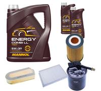 DENCKERMANN Controllo Set MANNOL Combi LL 5W-30 7L Per Mercedes-Benz GLE 250