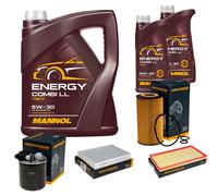 DENCKERMANN Controllo Set MANNOL Combi LL 5W-30 7L Per Mercedes-Benz Vito