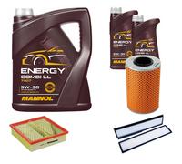 DENCKERMANN Controllo Set MANNOL Combi LL 5W-30 7L Per Mercedes E-Klasse