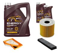 DENCKERMANN Controllo Set MANNOL Combi LL 5W-30 7L Per MINI Mini Cabriolet