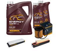 DENCKERMANN Controllo Set MANNOL Combi LL 5W-30 7L Per MINI Mini Cooper One
