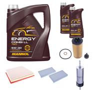 DENCKERMANN Controllo Set MANNOL Combi LL 5W-30 7L Per MINI Mini Countryman