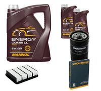 DENCKERMANN Controllo Set MANNOL Combi LL 5W-30 7L Per Mitsubishi Galant VI