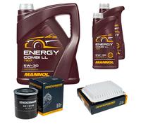 DENCKERMANN Controllo Set MANNOL Combi LL 5W-30 7L Per Mitsubishi Grandis