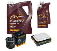 DENCKERMANN Controllo Set MANNOL Combi LL 5W-30 7L Per Mitsubishi Grandis