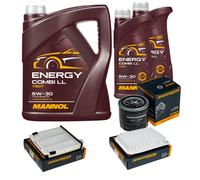 DENCKERMANN Controllo Set MANNOL Combi LL 5W-30 7L Per Mitsubishi Grandis