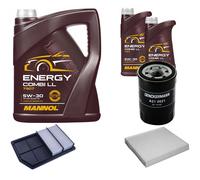 DENCKERMANN Controllo Set MANNOL Combi LL 5W-30 7L Per Mitsubishi Outlander