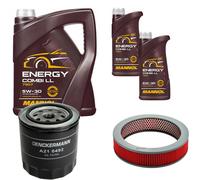 DENCKERMANN Controllo Set MANNOL Combi LL 5W-30 7L Per Nissan Pick-Up 2.4