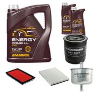 DENCKERMANN Controllo Set MANNOL Combi LL 5W-30 7L Per Nissan Terrano II 2.4