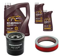 DENCKERMANN Controllo Set MANNOL Combi LL 5W-30 7L Per Opel Campo 2.3 4x4