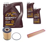 DENCKERMANN Controllo Set MANNOL Combi LL 5W-30 7L Per Porsche Panamera 4.8