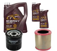 DENCKERMANN Controllo Set MANNOL Combi LL 5W-30 7L Per Renault Clio I 1.2