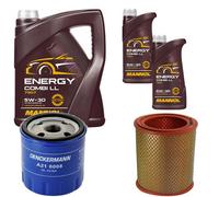 DENCKERMANN Controllo Set MANNOL Combi LL 5W-30 7L Per Renault Espace II 2.2