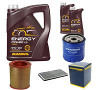 DENCKERMANN Controllo Set MANNOL Combi LL 5W-30 7L Per Renault Espace II 2.2