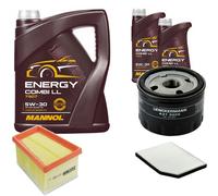 DENCKERMANN Controllo Set MANNOL Combi LL 5W-30 7L Per Renault Laguna I 2.0
