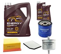 DENCKERMANN Controllo Set MANNOL Combi LL 5W-30 7L Per Renault Laguna I 3.0