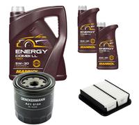 DENCKERMANN Controllo Set MANNOL Combi LL 5W-30 7L Per Suzuki Baleno Kombi