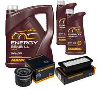 DENCKERMANN Controllo Set MANNOL Combi LL 5W-30 7L Per Suzuki Celerio 1.0