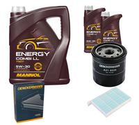 DENCKERMANN Controllo Set MANNOL Combi LL 5W-30 7L Per Suzuki Splash 1.2