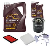 DENCKERMANN Controllo Set MANNOL Combi LL 5W-30 7L Per Suzuki SX4 1.6 VVT