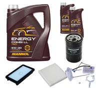 DENCKERMANN Controllo Set MANNOL Combi LL 5W-30 7L Per Suzuki SX4 1.6 VVT