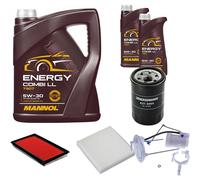 DENCKERMANN Controllo Set MANNOL Combi LL 5W-30 7L Per Suzuki SX4 1.6 VVT
