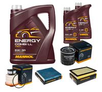 DENCKERMANN Controllo Set MANNOL Combi LL 5W-30 7L Per Toyota Hilux VIII