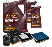DENCKERMANN Controllo Set MANNOL Combi LL 5W-30 7L Per Toyota Prius Liftback