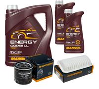 DENCKERMANN Controllo Set MANNOL Combi LL 5W-30 7L Per Toyota Yaris 1.4 D-4D