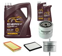 DENCKERMANN Controllo Set MANNOL Combi LL 5W-30 7L Per Volvo S40 I 2.0 V40